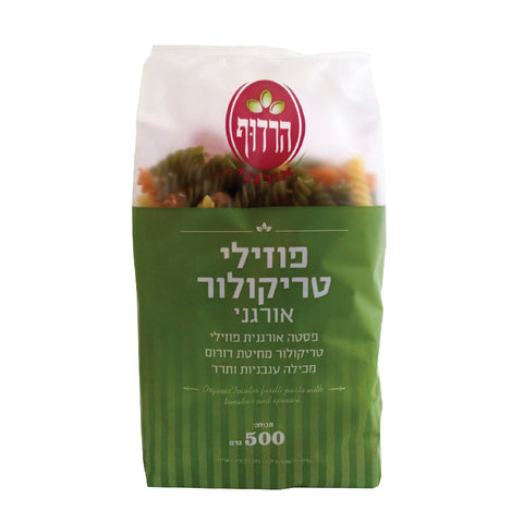 הרדוף -  טריקולור פסטה מסמולינת דורום אורגני