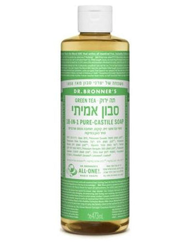 ד"ר ברונר - סבון אמיתי נוזלי - תה ירוק